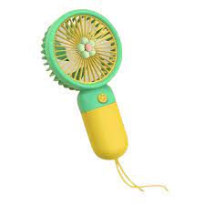 Yellow Chargeable Handfan Portable