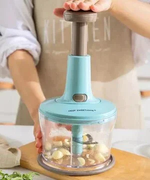 Push Chopper – Large Capacity Manual Food Cutter