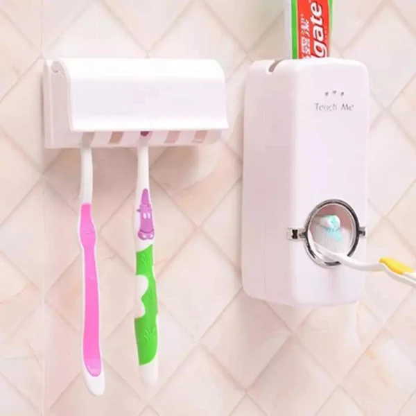 1 Automatic Toothpaste Dispenser & Holder – Hands-Free Wall Mount - Image 2