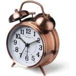 Twin Bell Alarm Clock – Loud Retro Table Clock for Home, Office & Kids