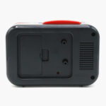 Alarm Clock 687 – Classic Red Analog Table Clock - Image 3
