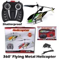 360° Rotatable Metal Flying Helicopter | 2-Channel Remote Control & USB Rechargeable Aircraft - Image 4