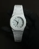 Aura Dual Luxury Combo Pack – Full Black Waterproof Watch + White Minimalist Edition - Image 2